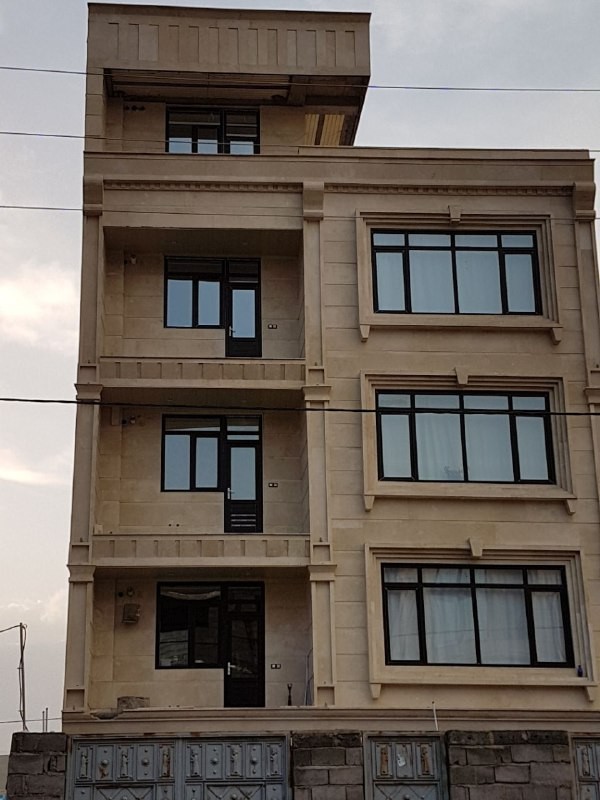 درب دوجداره upvc بالکنی